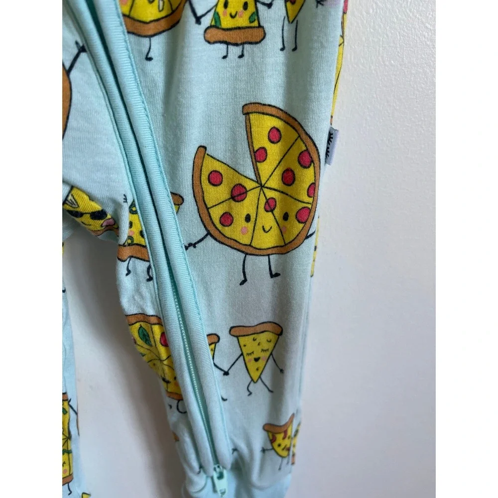 Little Sleepies‎ Pizza Bamboo Zippy 0-3M